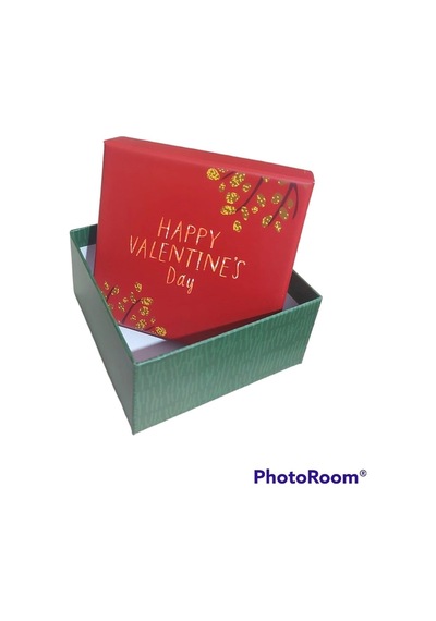 Valentines Day Sevgililer Günü Hediye Kutusu 12,5x12,5x6,5