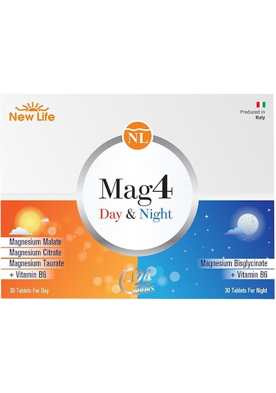 New Life Mag4 Day Night 30 + 30 Tablet
