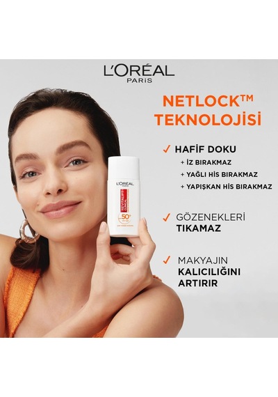 L'oreal Paris Revitalift Clinical Spf 50+ Günlük Yüksek Uv Korumalı Yüz Güneş Kremi 50 Ml