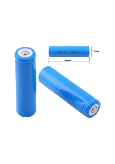 Calido Şarjlı Pil 18650 3.7v 6800 Mah Şarjlı El Feneri Powerbank Pili