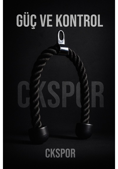 Triceps Ve Bench Halatı Dayanıklı Fitness Ve Ağırlık Antrenman Aparatı Cks-43