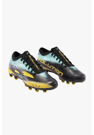 Joma Evolutıon 2401 Black Gold Fırm Ground Krampon Ve Halı Saha Ayakkabısı Siyah