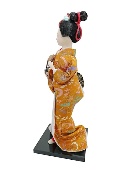 Japon Kimonolu Geyşa Bebek Kabuki Biblo 30 Cm No.8 Anime