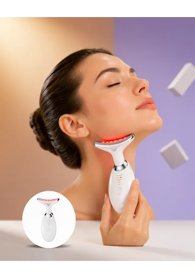 Astraltech Led Işık Cilt Bakım Aleti 7 Renk Usb Şarjlı