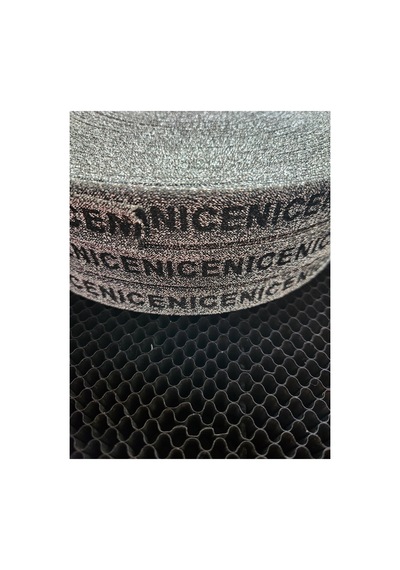 Simli Şerit Nice Yazılı Gümüş 2cm 5 Metre - 691825755 Diğer