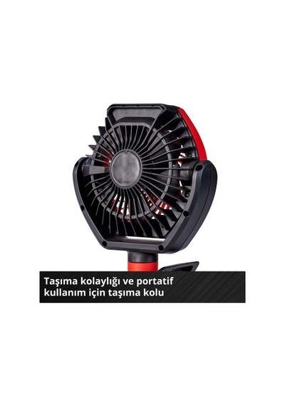 Akülü Vantilatör Gc-cf 18/110, 3 Hız Ayarı İle