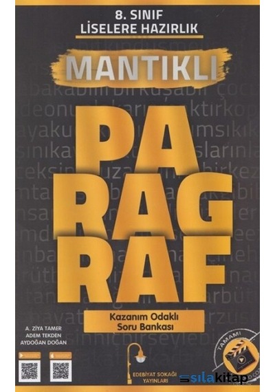 8. Sınıf Mantıklı Paragraf Soru Bankası