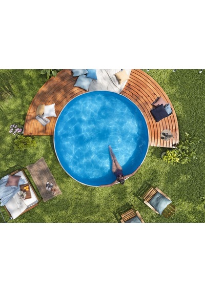 Bestway® 561RW TANX Yuvarlak Yer Üstü Havuz 10'' x 24''/3.05m x 61cm
