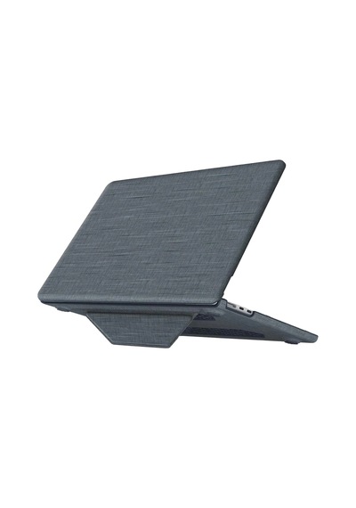 Mey İthalat Macbook Pro 13 2020 Macbook Kumaş Kapak - Gri