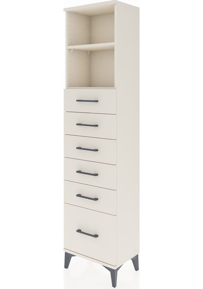 Arges Dolap 2 Raflı 6 Çekmeceli 44x30x182 Aytaşı-aytaşı Aytası
