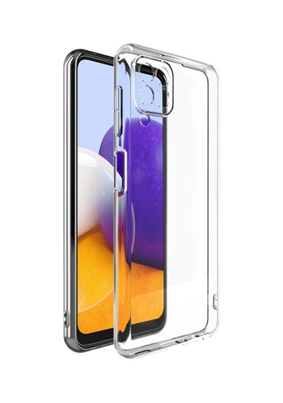 Ally Sm Galaxy A22 4g Kılıf Kamera Korumalı Ultra İnce Şeffaf Silikon Kılıf- 5775 Mh-hs7301-5841