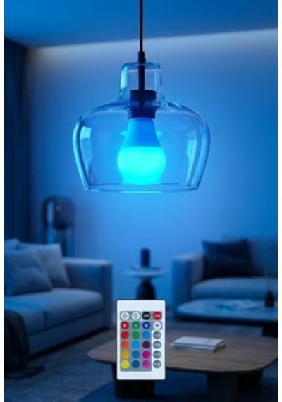 9w Led Rgb Ampul Uzaktan Kumandalı E27 Renkli Aydınlatma Ampulü, Çoklu Renk Modları, Ortam Işığı, Dekoratif Diğer