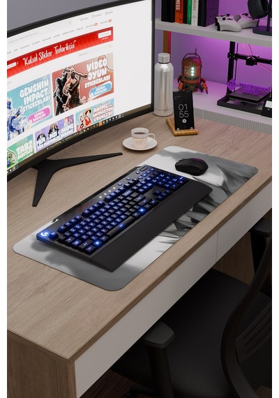 Black Clover Anime V4 - 70x30 Xl Gaming Kauçuk Kaymaz Taban Mouse Pad Fare Altlığı