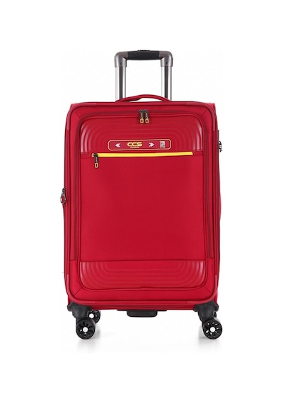 Ççs 620 Kumaş Büyük Boy Seyahat Valiz Bordo Null