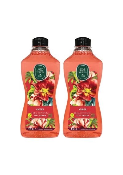 Doğal Zeytinyağlı Sıvı Sabun 1,5 L Pet Şişe 1 X 1500 Ml 2 Paketi