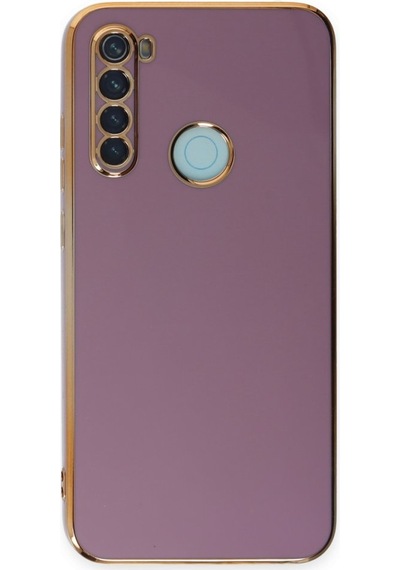Redmi Note 8 Kılıf Şık Ve Parlak Silikon Kapak Ryc/volet Mor