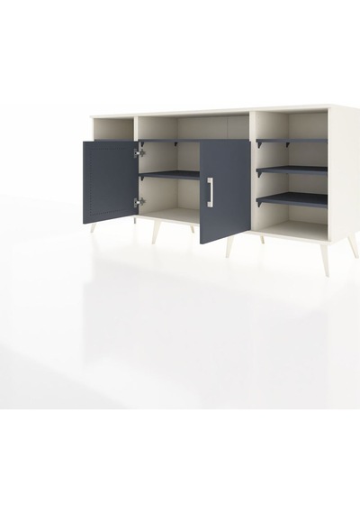 Hyperion Konsol 8 Raflı 2 Kapaklı 176x44x83 Aytaşı-antrasit Antrasit Hyperion Konsol 8 Raflı 2 Kapaklı 176x44x83 Aytaşı-antrasit Antrasit