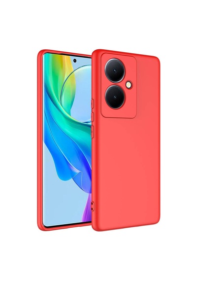 Zore Vivo V29 Lite 5g Kılıf Nvth Mara Lansman Kapak - Kırmızı