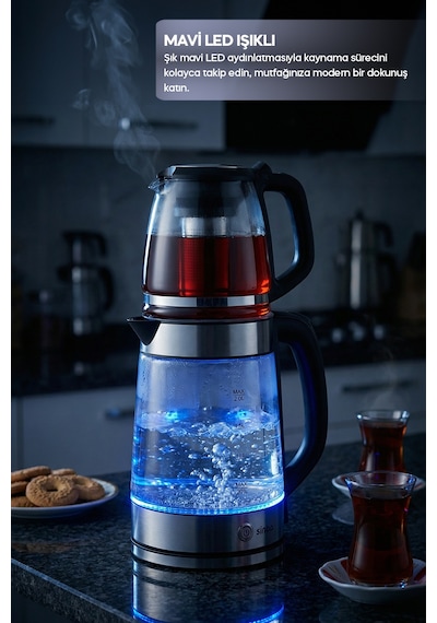 Sinbo STM-5990 2 Si 1 Arada 2 L Çay Makinesi Ve Kettle