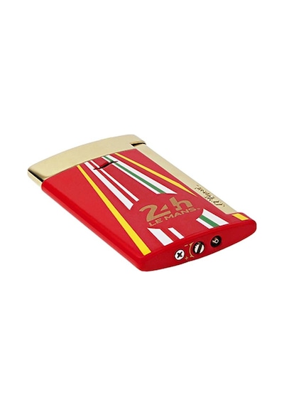 S.t. Dupont Le Mans Slim 7 Çakmak 027790 Kırmızı/gold