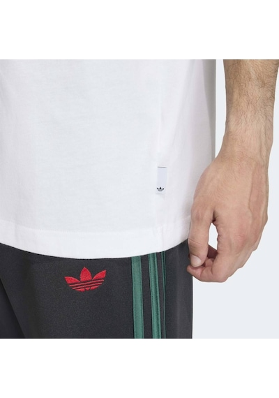 Adidas Ks7616 Gfx T Erkek Tişört Beyaz