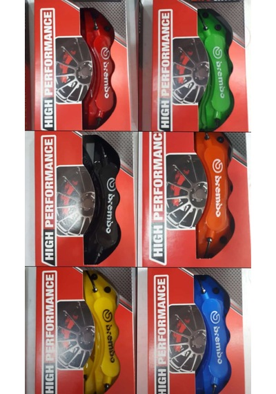 Brembo Kaliper Kapağı 4 Parça Ön Arka Set
