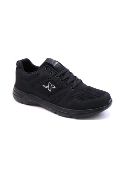 Xstep Siyah - 020 Faylon Ünisex Spor Ayakkabı