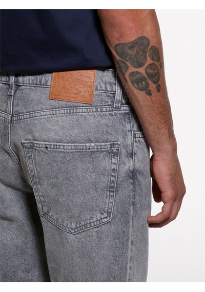 Sisley %100 Pamuk Vintage Efektli Regular Fit Pantolon Erkek Beyaz Pantolon - 325a4jpdse02ı