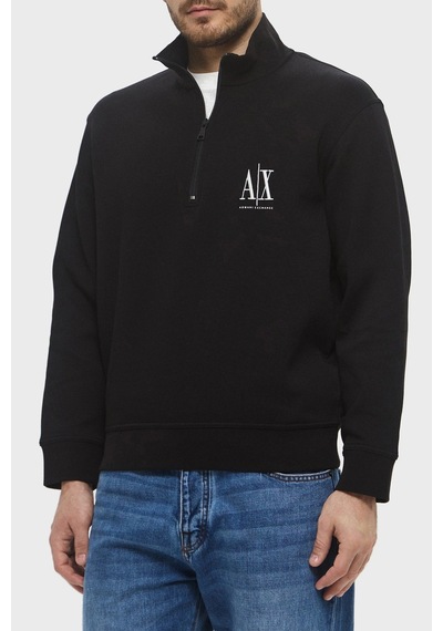 Armani Exchange Erkek Sweat Xm000370 Af10818 Uc001 Siyah Siyah