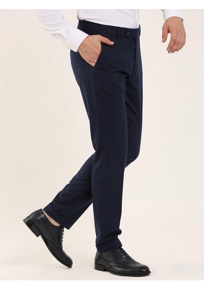 Dufy Lacivert Erkek Regular Fit Pantolon - 97725 Lacivert