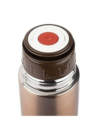 Bronz Paslanmaz Çelik Termos 330ml Açık Beyaz