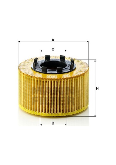 MANN HU920X YAĞ FİLTRESİ MONDEO III 00-07 TRANSIT V184 00-06 2.0