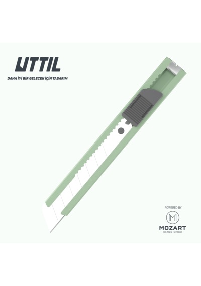 UTTIL Ptuk08-ss Super Slim 18 Mm Cep Tipi Maket Bıçağı