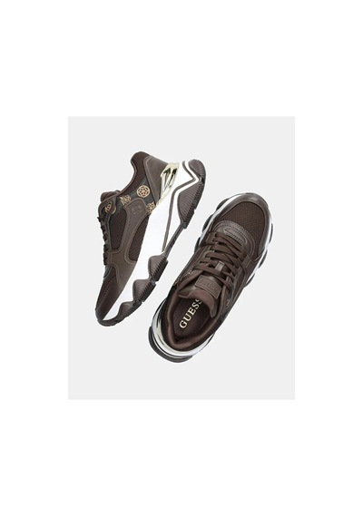 Guess Mazzy Kadın Sneaker Ayakkabı Fltmzzele12 Kahve