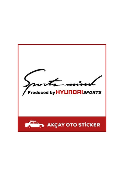 Sport Mind Produced By Hyundai Sports Sticker Hyundai Sticker