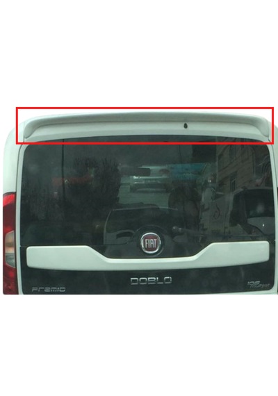 Doblo 2011-2020 D3 D4 Fiber Spoiler Boyasız