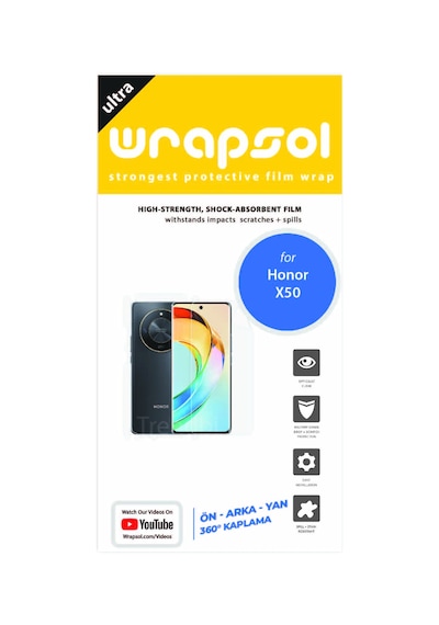 Honor X50 Full Body 360 Derece Kaplama Ön Arka Ve Yan Film
