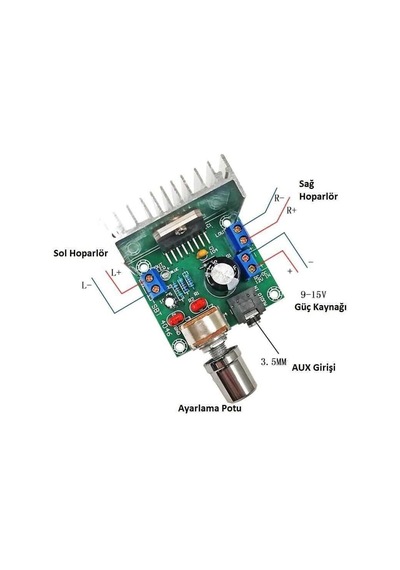 Tda7297 Amfi Devresi