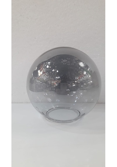 Glop Füme Rengi Avize Camı(Boyu 14 Cm,Eni 15 Cm)