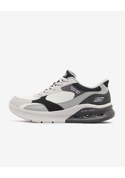 Skechers Bobs Arc Waves 2.0 Erkek Beyaz Spor Ayakkabı 118342 Wmlt Beyaz