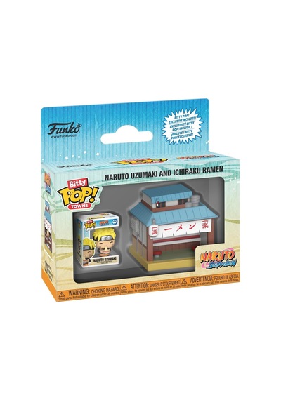 Funko Pop Bitty Town Naruto Uzumaki And Ichiraku