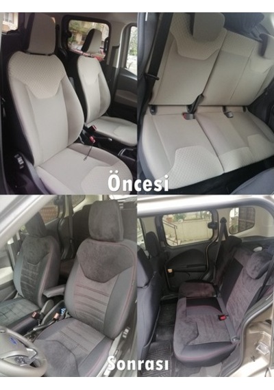 Ford Tourneo Courier Araca Özel Oto Koltuk Kılıfı (493770233)