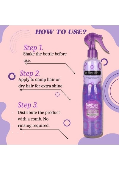Çift Fazlı Fön Suyu Keratin 400 Ml