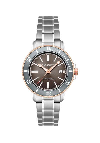 Earnshaw Es-8331-44 Erkek Kol Saati Metalik Gri