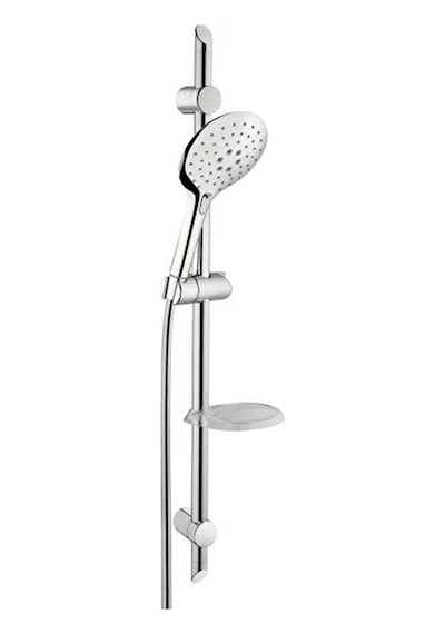 VitrA Shine Round A45628wsa 3f Sürgülü El Duşu Takımı, Krom