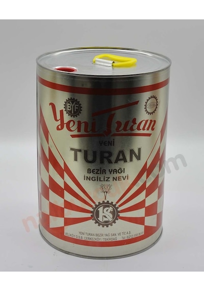 Yeni Turan Ingiliz Nevi Bezir Yağı - 5 Lt