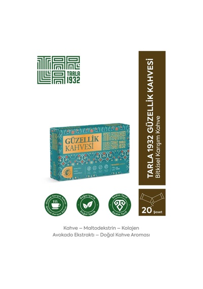 Tarla 1932 Güzellik Kahvesi Bitkisel Karışım Kahve 20 Li Poşet - Benzersiz Bitki leri Diğer