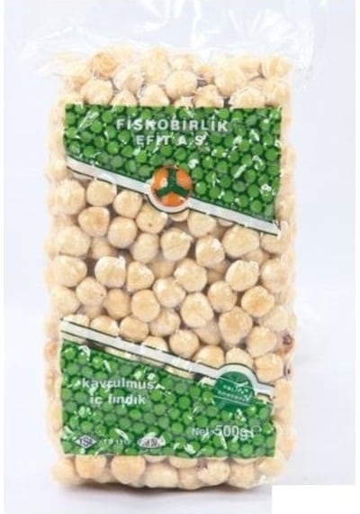 Fiskobirlik Kavrulmuş İç Fındık Vakumlu Paket 500 G