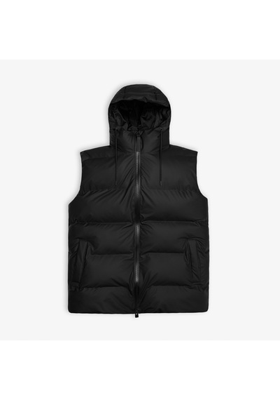 Rains Alta Puffer Vest W3t2 Unisex Siyah Mont