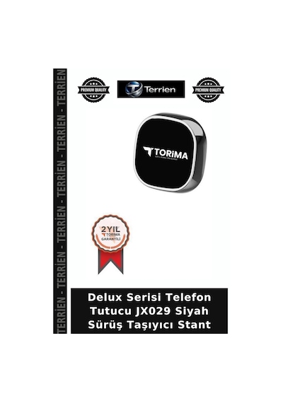 Delux Serisi Telefon Tutucu Jx029 Siyah Sürüş Taşıyıcı Stant